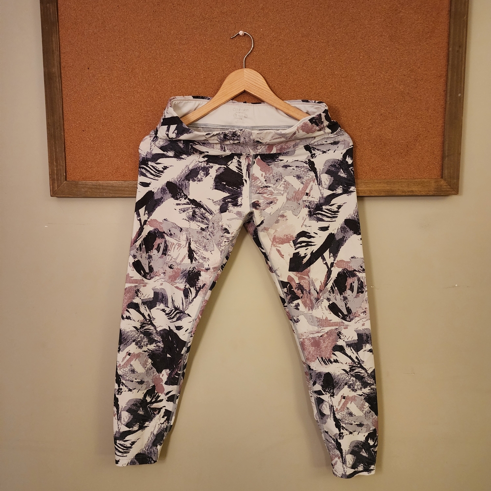 Calvin Klein Performance Pink and White Leggings